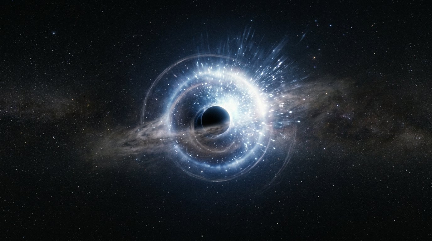 Buracos negros podem morrer — e quando isso acontecer, pode ser a explosão mais violenta do universo