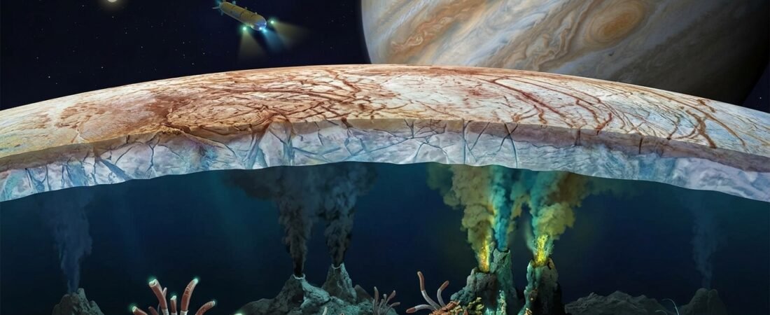 O oceano que existe embaixo do gelo de uma lua de Júpiter — e por que ele pode ter vida