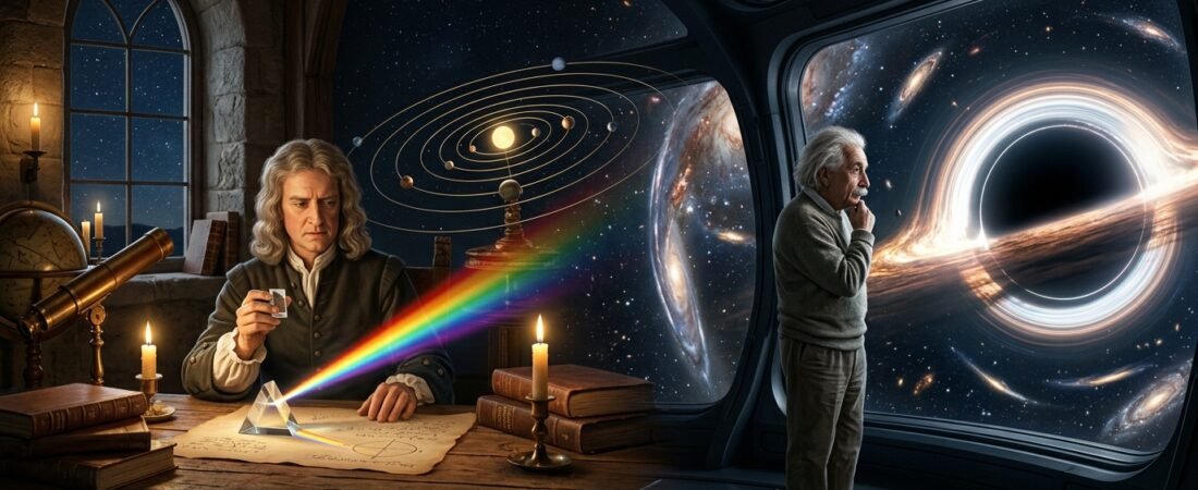 Newton ou Einstein quem foi realmente mais genial? A ciência tem uma resposta desconfortável