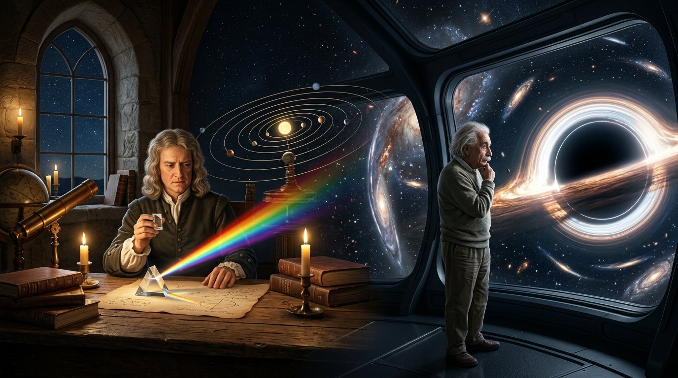 Newton ou Einstein quem foi realmente mais genial? A ciência tem uma resposta desconfortável