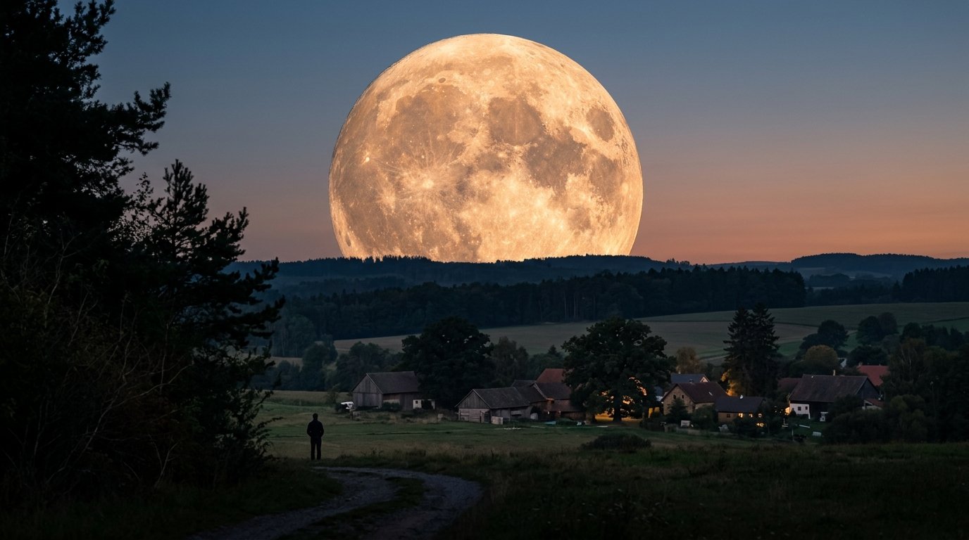 A Superlua do Esturjão: por que ela tem esse nome, e por que parece maior do que é